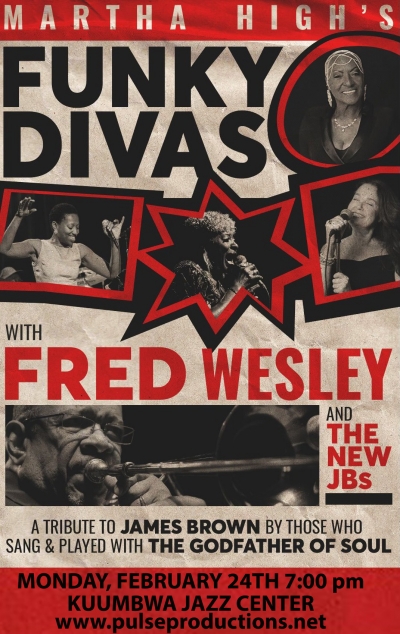 MARTHA HIGH'S FUNKY DIVAS W FRED WESLEY & THE NEW JBs